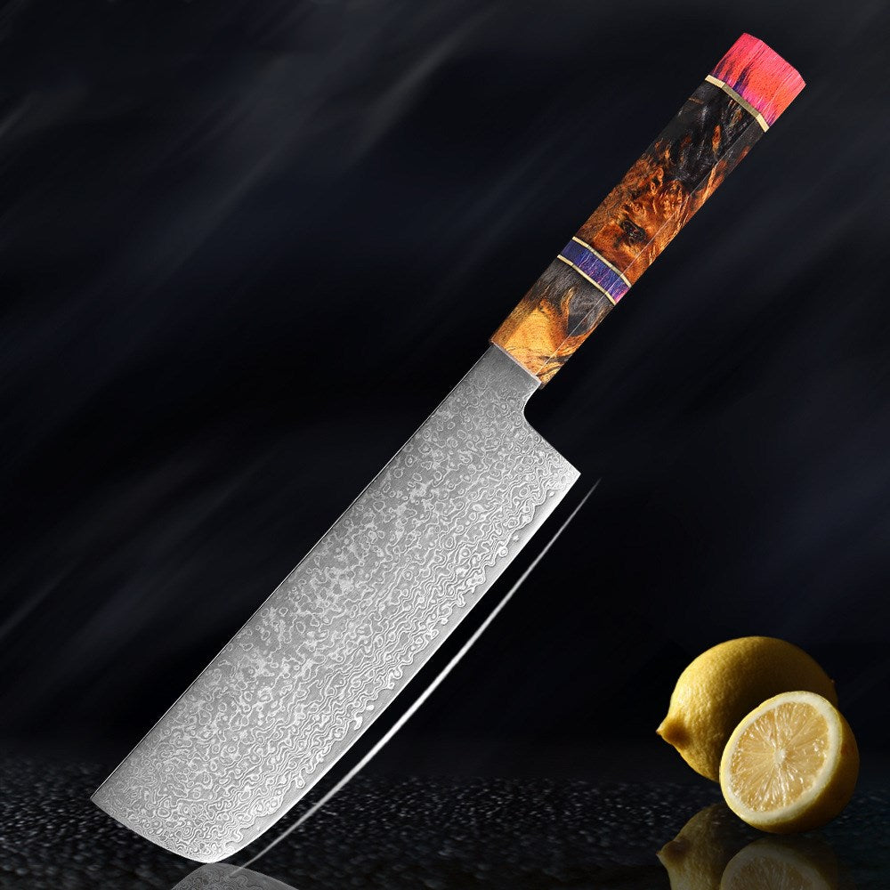 The Culinary Master Knife Set: Damascus Delights Collection