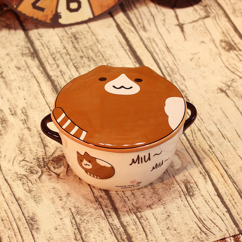 Kawaii Japanese Cat Bowl