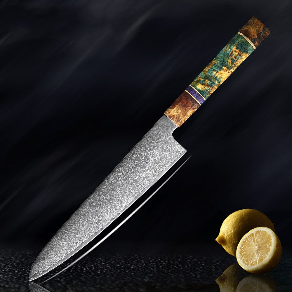 The Culinary Master Knife Set: Damascus Delights Collection