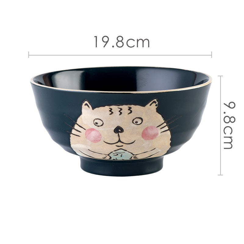 Hand-Painted Ramen Bowl