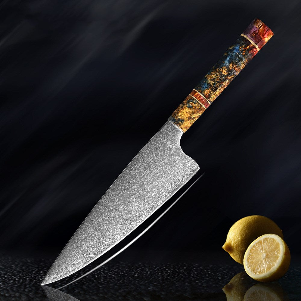 The Culinary Master Knife Set: Damascus Delights Collection